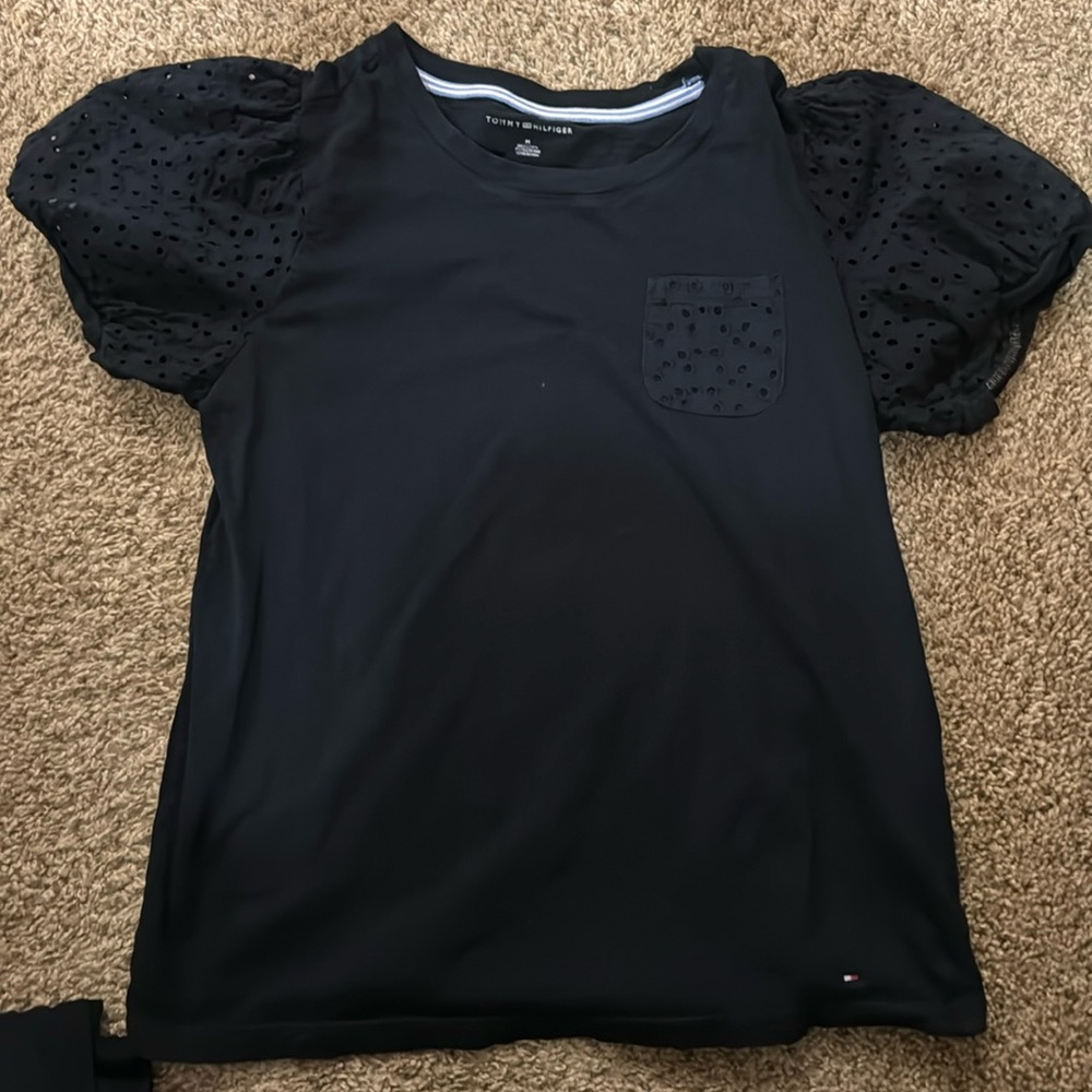 Navy blue size medium Tommy Hilfiger Tshirt